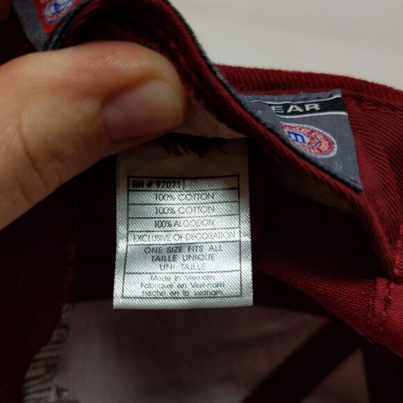 Captivating Headwear Men's Snapback Hat Red OSFA Embroidered IU Hoosiers Logo - Picture 13 of 13